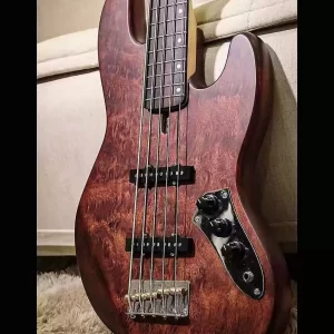 JAZZ BASS GARCIA´S TOP BUBINGA PASSIVO