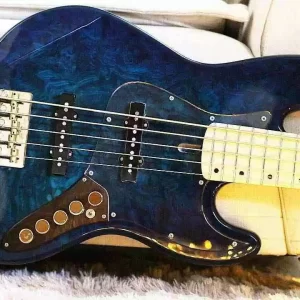 JAZZ BASS GARCIA´S  TOP BURL AZUL