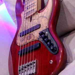 Jazz Bass 6c - Vermelho Brilhante
