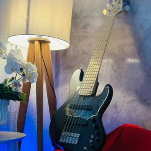super jazz bass 6c preto fosco