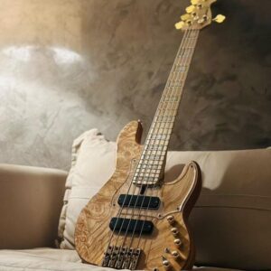 super jazz bass 5c top burl 24 trastes